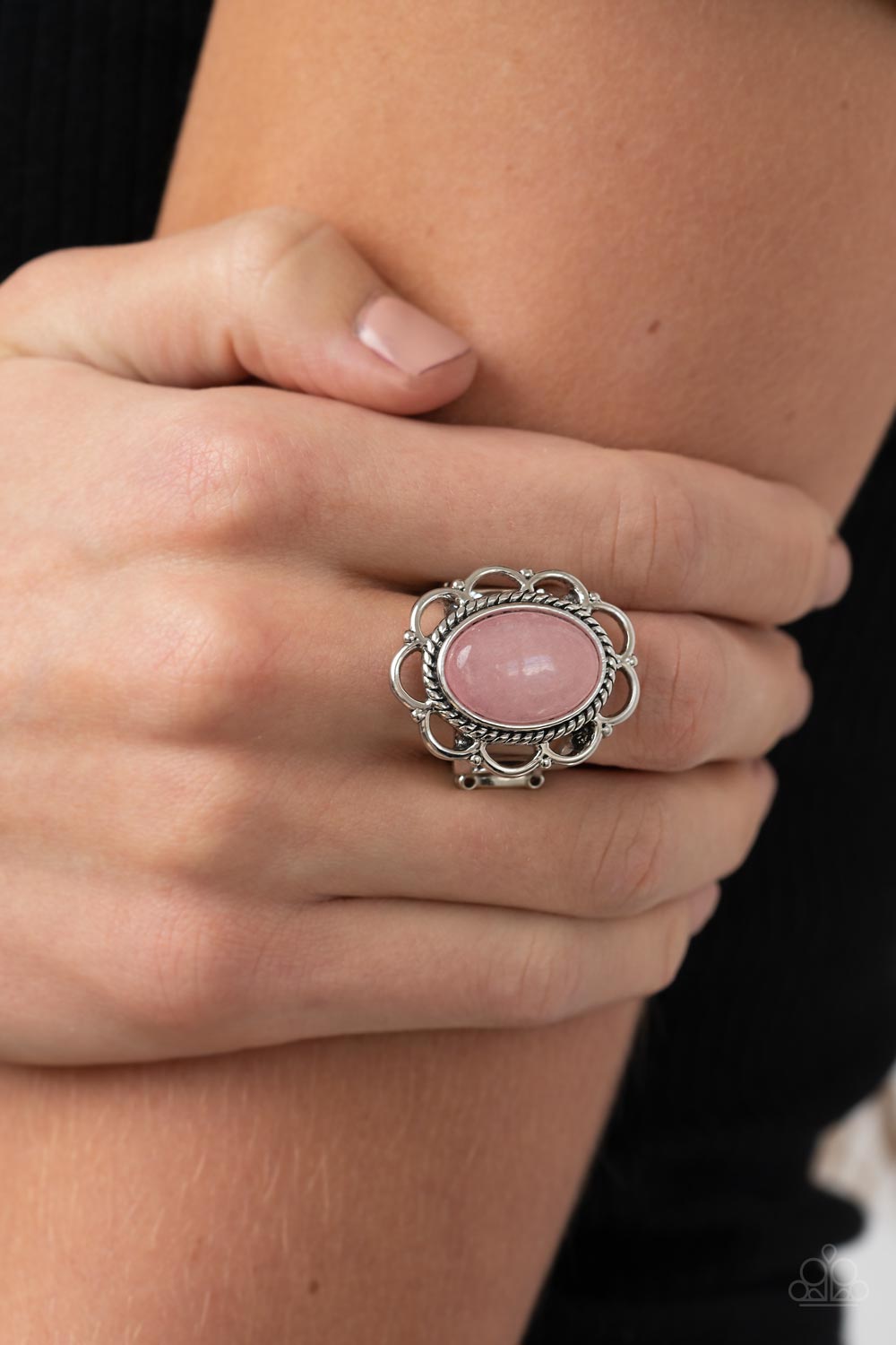 Gemstone Eden - Pink Ring - Paparazzi Accessories