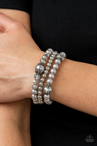 Positively Polished - Silver Bracelet - Paparazzi Accessories