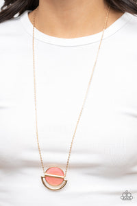 Ethereal Eclipse - Pink Necklace - Paparazzi Accessories