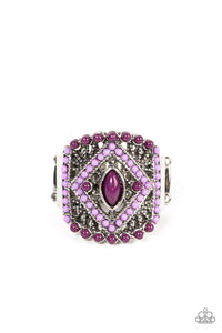 amplified-aztec-purple-ring-paparazzi-accessories