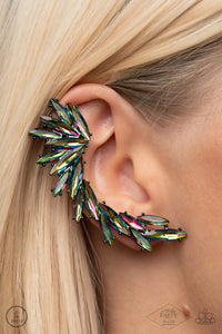 Because ICE Said So - Multi Post Earrings - Paparazzi Accessories