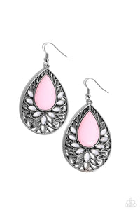 floral-fairytale-pink-earrings-paparazzi-accessories