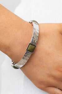 Totally Terraform - Green Bracelet - Paparazzi Accessories
