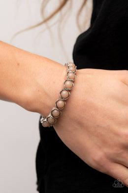 Lets be Buds - Brown Bracelet - Paparazzi Accessories