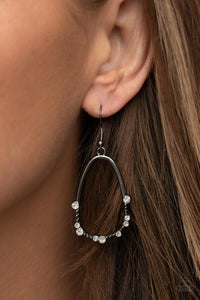 Ready Or YACHT - Black Earrings - Paparazzi Accessories