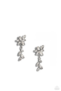 goddess-grove-white-post earrings-paparazzi-accessories