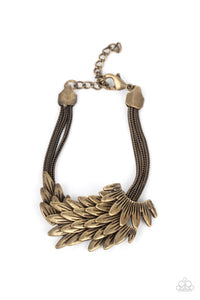 boa-and-arrow-brass-bracelet-paparazzi-accessories