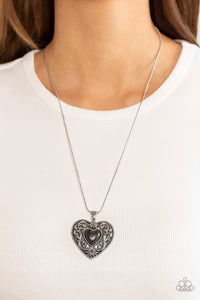 Wholeheartedly Whimsical - Black Necklace - Paparazzi Accessories