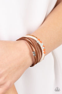 Summer Spectacle - Orange Bracelet - Paparazzi Accessories