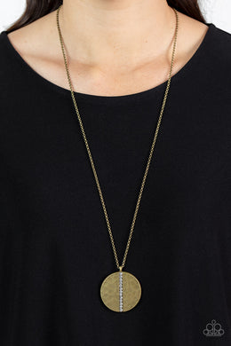 Token of My Gratitude - Brass Necklace - Paparazzi Accessories