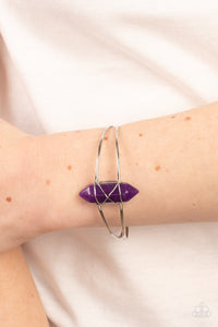 Terra Transcendence - Purple Bracelet - Paparazzi Accessories