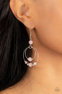 Eco Eden - Pink Earrings - Paparazzi Accessories