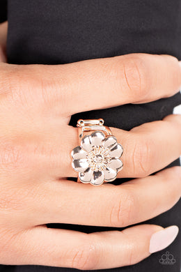 Floral Farmstead - Gold Ring - Paparazzi Accessories