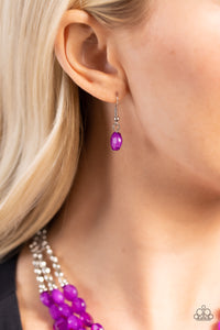 Pacific Picnic - Purple Necklace - Paparazzi Accessories