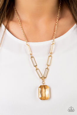 You Better Recognize - Gold Necklace - Paparazzi Accessories