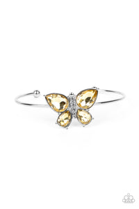 butterfly-beatitude-yellow-bracelet-paparazzi-accessories