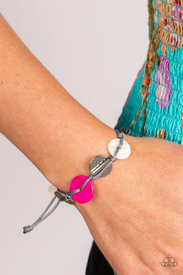 Shore Up - Pink Bracelet - Paparazzi Accessories