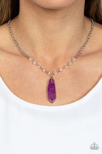 Magical Remedy - Purple Necklace - Paparazzi Accessories