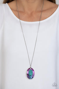 Celestial Essence - Purple Necklace - Paparazzi Accessories