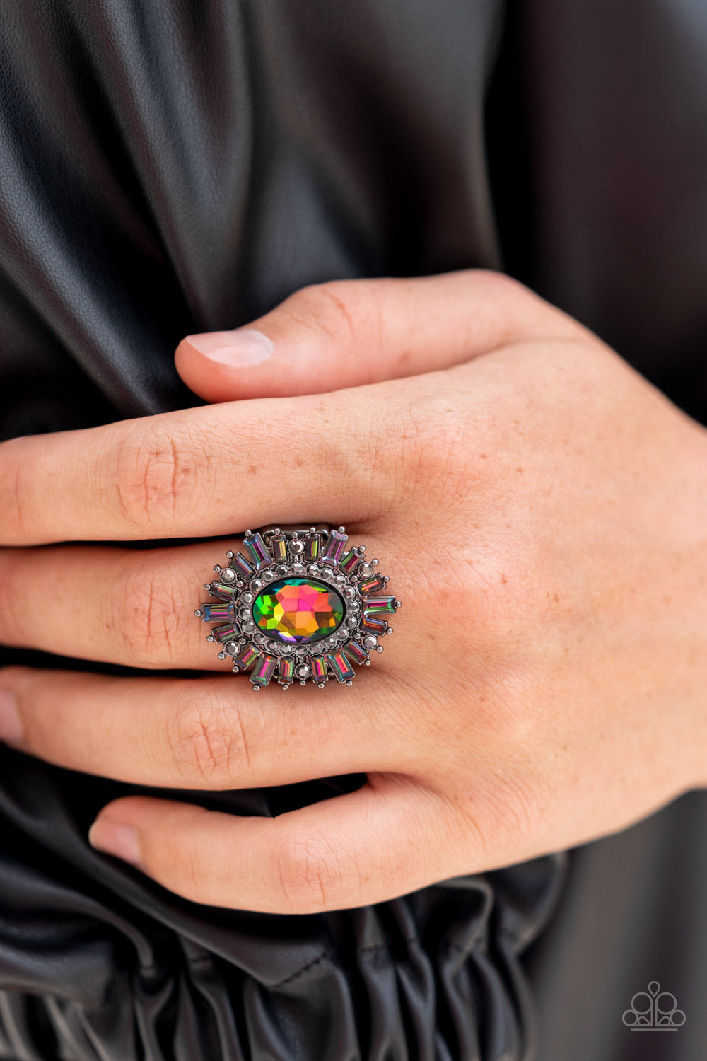 Astral Attitude - Multi Ring - Paparazzi Accessories