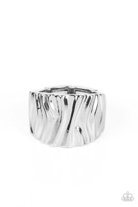 Mirage - Silver Ring - Paparazzi Accessories
