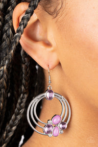 Dreamy Dewdrops - Purple Earrings - Paparazzi Accessories