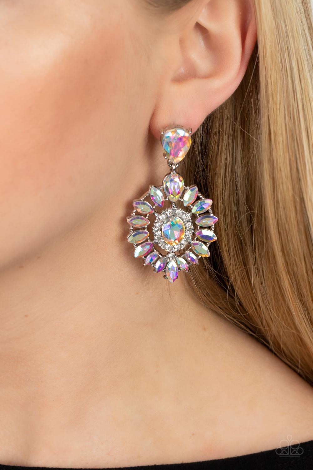 My Good LUXE Charm - Multi Post Earrings - Paparazzi Accessories