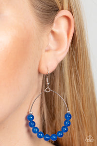 Catch a Breeze - Blue Earrings - Paparazzi Accessories