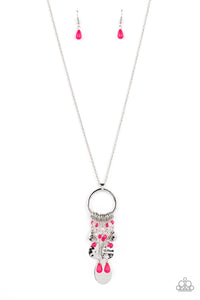 totally-trolling-pink-necklace-paparazzi-accessories