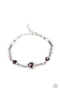 amor-actually-purple-bracelet-paparazzi-accessories