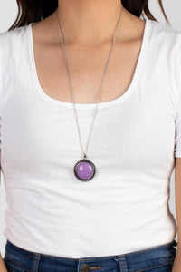 Sonoran Summer - Purple Necklace - Paparazzi Accessories