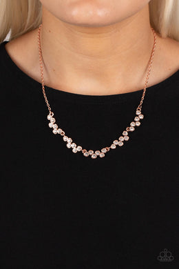 SELFIE-Love - Copper Necklace - Paparazzi Accessories