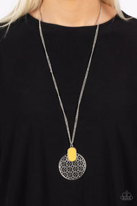 South Beach Beauty - Yellow Necklace - Paparazzi Accessories
