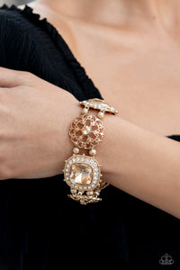 Gilded Gallery - Gold Bracelet - Paparazzi Accessories