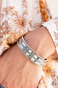 Tributary Treasure - Silver Bracelet - Paparazzi Accessories