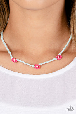 Bewitching Beading - Pink Necklace - Paparazzi Accessories
