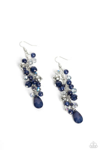 cheeky-cascade-blue-earrings-paparazzi-accessories