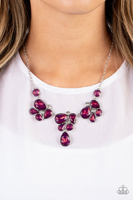 Everglade Escape - Purple Necklace - Paparazzi Accessories