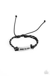 dare-to-fail-black-bracelet-paparazzi-accessories