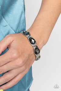 Formal Fanfare - Silver Bracelet - Paparazzi Accessories
