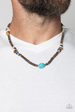 Stony Survivor - Multi Necklace - Paparazzi Accessories