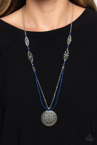 Garden of Grace - Blue Necklace - Paparazzi Accessories