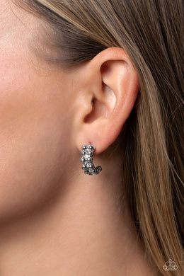 Bubbling Beauty - Silver Earrings - Paparazzi Accessories