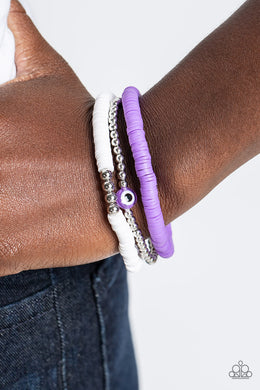 EYE Have A Dream - Purple Bracelet - Paparazzi Accessories
