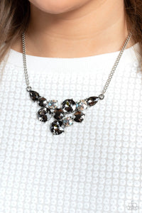 Round Royalty - Silver Necklace - Paparazzi Accessories