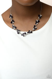 Swimming in Sparkles - Purple Necklace - Paparazzi Accessories