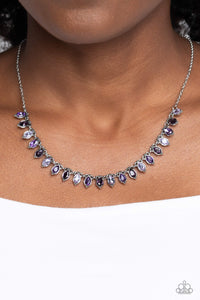Fairy Light Fashion - Purple Necklace - Paparazzi Accessories