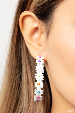 Daisy Disposition - Multi Earrings - Paparazzi Accessories