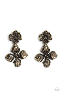 gilded-grace-brass-post earrings-paparazzi-accessories