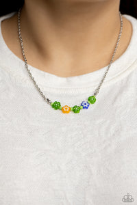 BOUQUET We Go - Green Necklace - Paparazzi Accessories